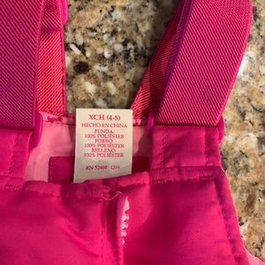 Faded Glory kids ski bib